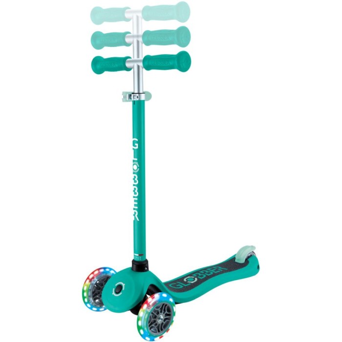 Globber Scooter Primo Lights V2 Emeral Green