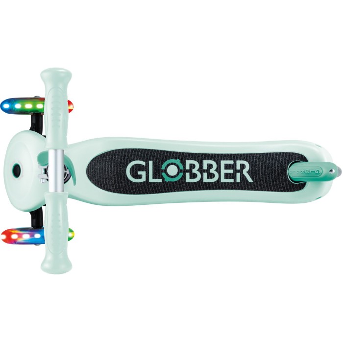 Globber Scooter Primo Lights V2 Dark Mint
