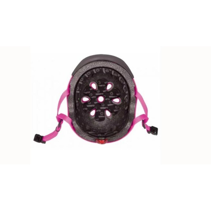 Globber Κράνος Elite Lights XS/S (48-53cm) Deep Pink Flowers