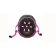 Globber Κράνος Elite Lights XS/S (48-53cm) Deep Pink Flowers