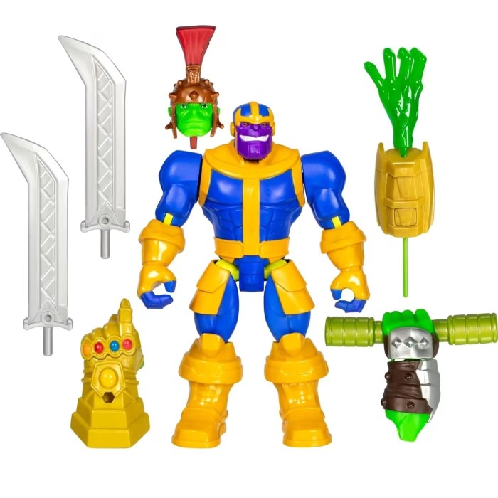 Avengers Mixmashers Thanos Custom Mix-And-Match Deluxe Action Figure