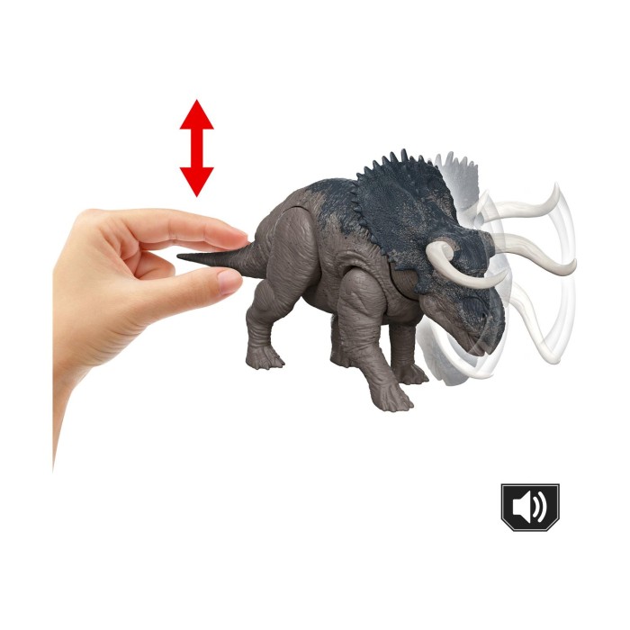 Jurassic World Rebirth: Wild Roar - Nasutoceratops