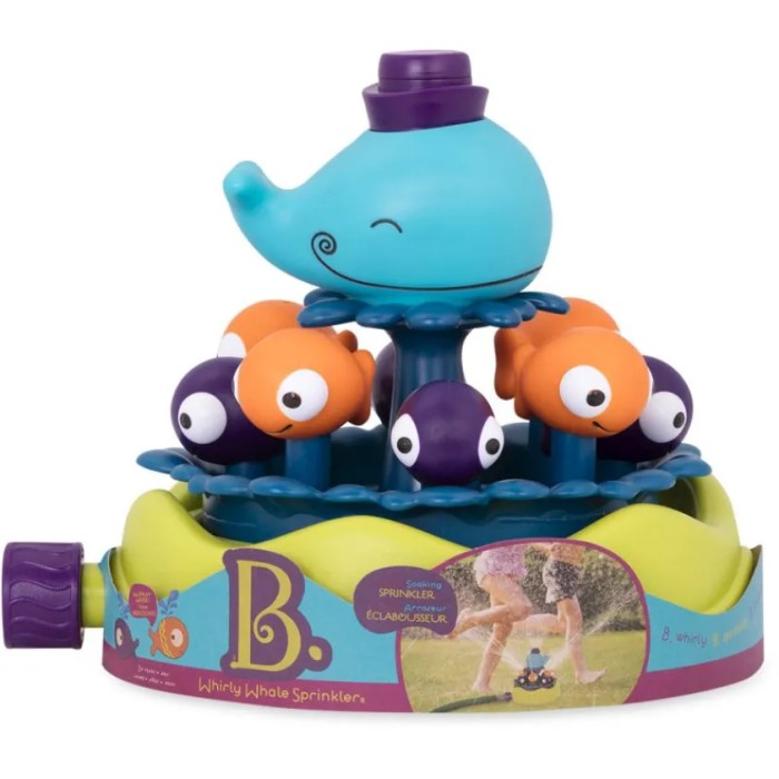 B.Toys Whirly Whale Sprinkler