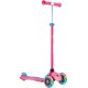 Globber Scooter Primo Plus Lights Fuchsia 