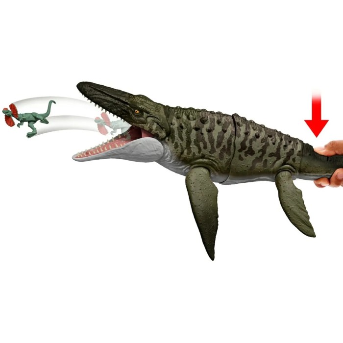 Jurassic World Rebirth Μοσόσαυρος Με Λειτουργία Κίνησης