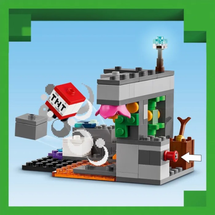 LEGO Minecraft The Warden Encounter