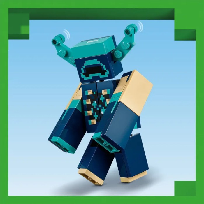 LEGO Minecraft The Warden Encounter