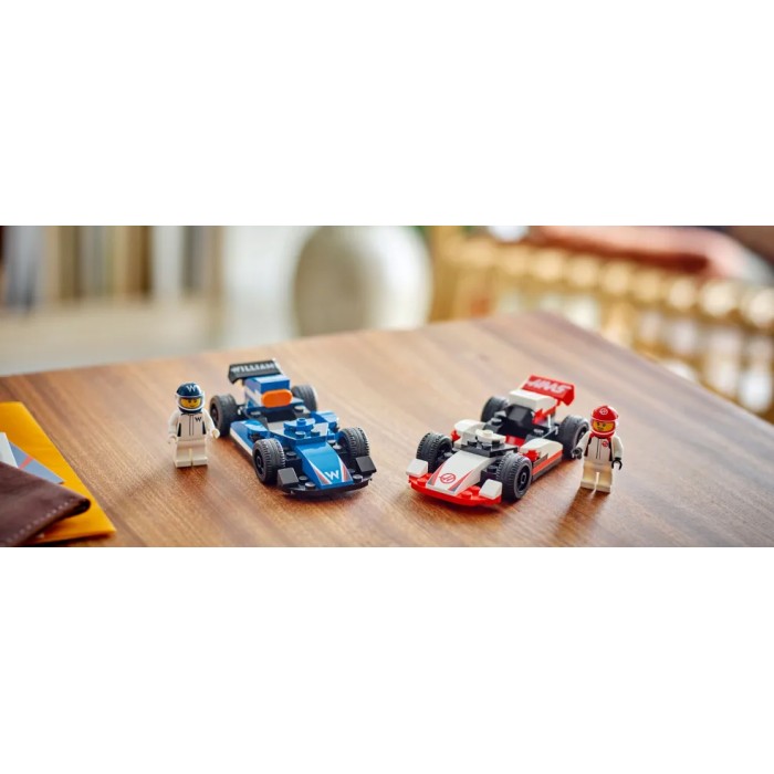 LEGO City F1 Williams Racing & Haas F1 Race Cars