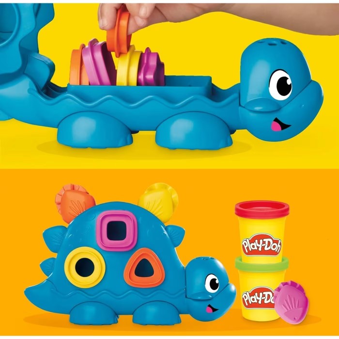 Playdoh Σετ Shapes And Colors Dino