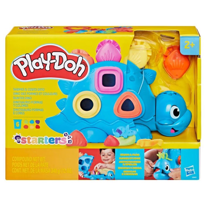 Playdoh Σετ Shapes And Colors Dino