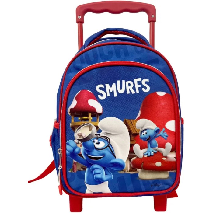 Τσάντα Trolley  Smurfs Νηπιαγωγείου 