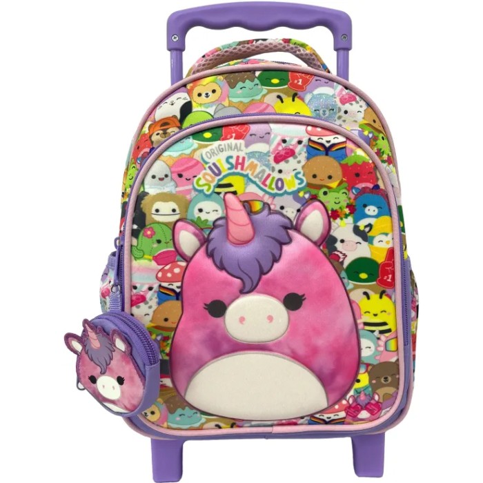 Τσάντα Trolley Νηπιαγωγείου Squishmallows Unicorn 
