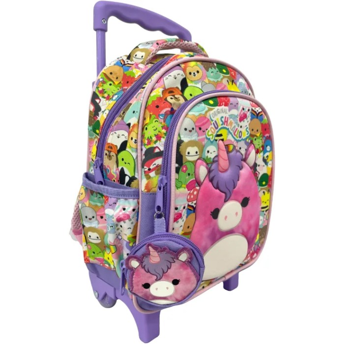 Τσάντα Trolley Νηπιαγωγείου Squishmallows Unicorn 