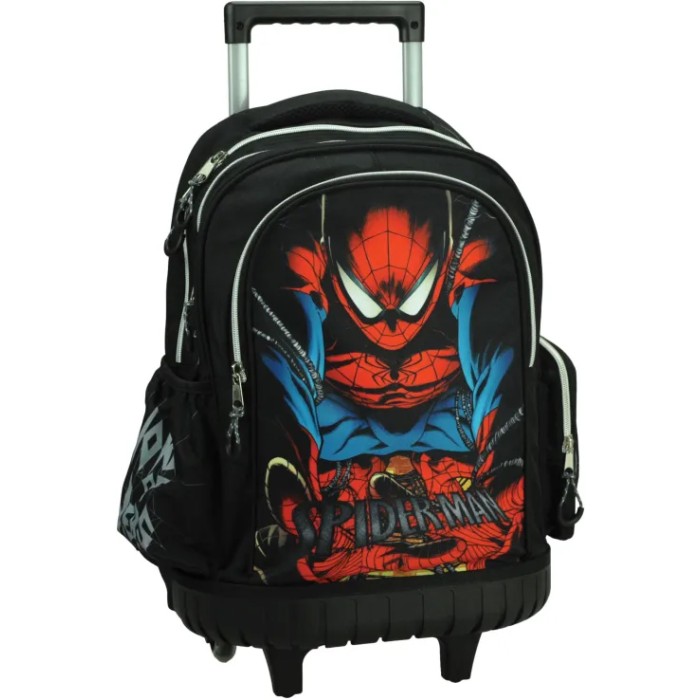 Τσάντα Trolley Δημοτικού Spiderman City Web 