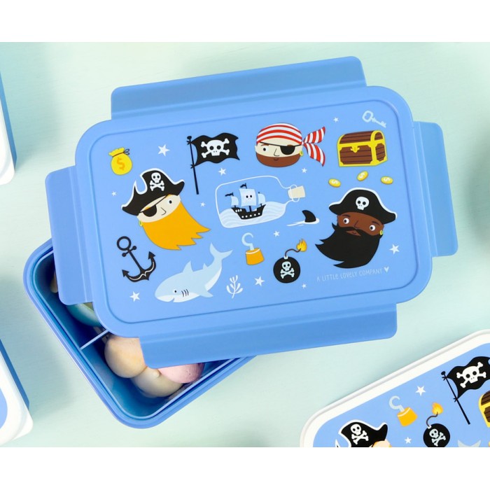 Δοχείο φαγητού Bento με χωρίσματα 1,2 L Pirates A Little Lovely Company