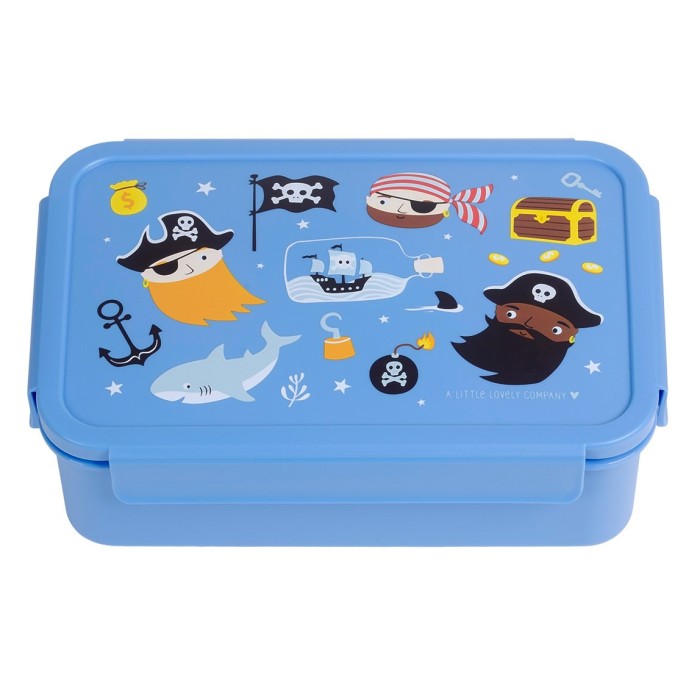 Δοχείο φαγητού Bento με χωρίσματα 1,2 L Pirates A Little Lovely Company