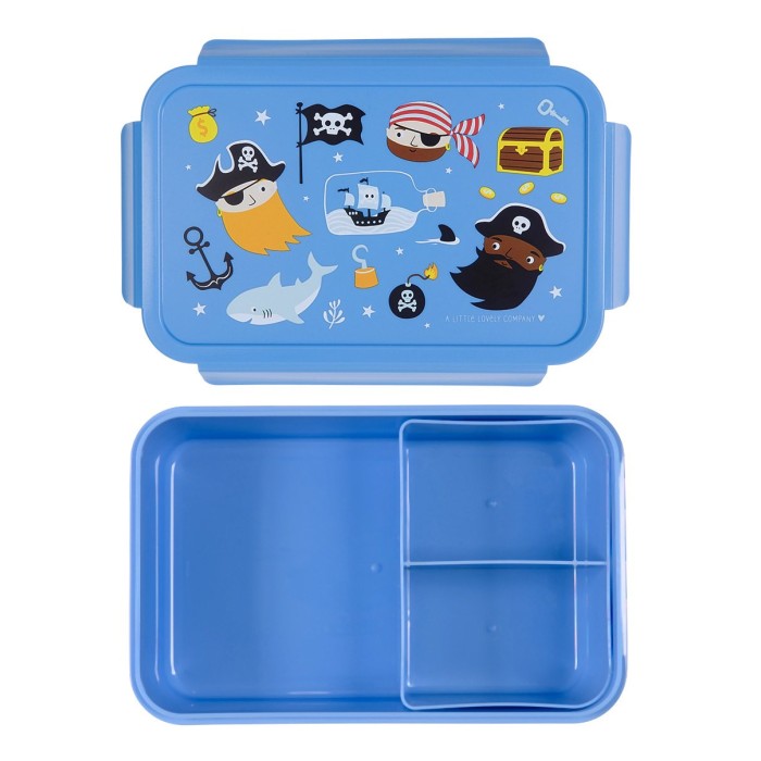 Δοχείο φαγητού Bento με χωρίσματα 1,2 L Pirates A Little Lovely Company