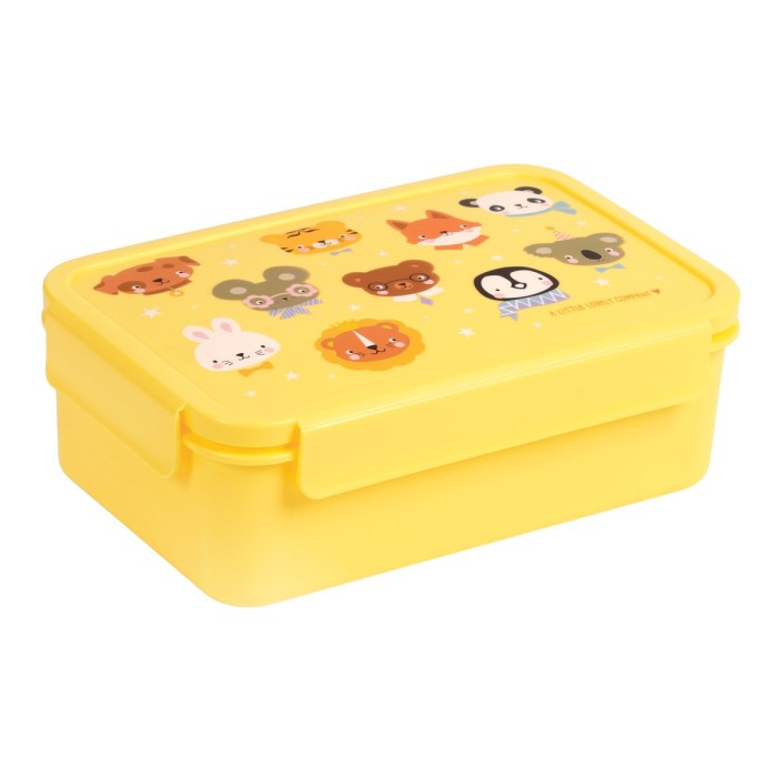 Δοχείο Φαγητού Bento Με Χωρίσματα 1,2 L Animal Friends A Little Lovely Company