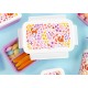 Δοχείο φαγητού Bento Με Χωρίσματα 1,2 L Flower Garden A Little Lovely Company