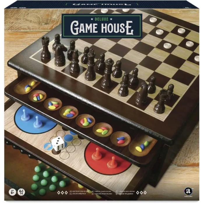 MAM Ξύλινο Craftsman Game House Deluxe