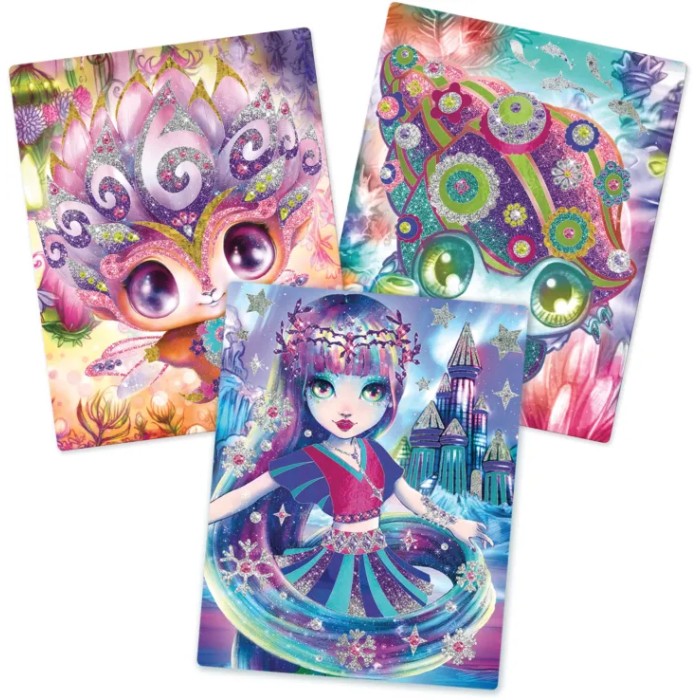 Nebulous Stars Glitter & Foil Art