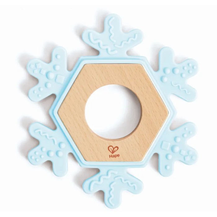 Hape Early Explorer Ξύλινο Snowy Teether