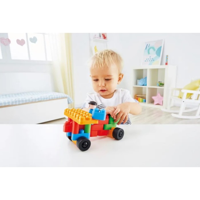 Hape PolyM Σετ Κατασκευών Starter Kit 25Τμχ 