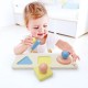 Hape Early Explorer Ξύλινο Montessori Mirror Shape Puzzle