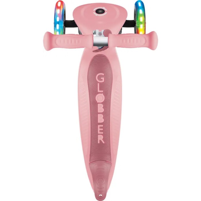 Globber Scooter Primo Foldable Lights Pastel Pink Globber Scooter Primo Foldable Lights Pastel Pink