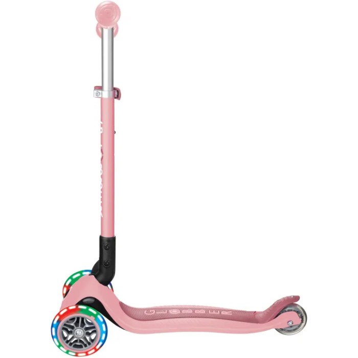 Globber Scooter Primo Foldable Lights Pastel Pink Globber Scooter Primo Foldable Lights Pastel Pink