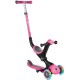 Globber Scooter Go Up Deluxe Lights Deep Pink Globber Scooter Go Up Deluxe Lights Deep Pink