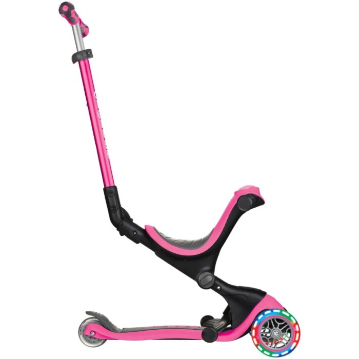 Globber Scooter Go Up Deluxe Lights Deep Pink Globber Scooter Go Up Deluxe Lights Deep Pink