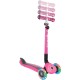Globber Scooter Go Up Deluxe Lights Deep Pink Globber Scooter Go Up Deluxe Lights Deep Pink