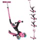 Globber Scooter Go Up Deluxe Lights Deep Pink Globber Scooter Go Up Deluxe Lights Deep Pink