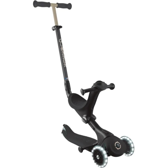 Globber Scooter Go.Up Deluxe Fantasy Lights Black Globber Scooter Go.Up Deluxe Fantasy Lights Black