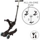 Globber Scooter Go.Up Deluxe Fantasy Lights Black Globber Scooter Go.Up Deluxe Fantasy Lights Black