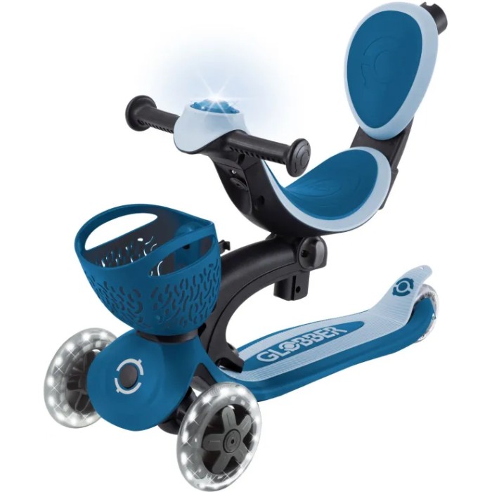 Globber Scooter Go.Up Baby Lights 360 Dark Blue Globber Scooter Go.Up Baby Lights 360 Dark Blue