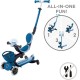 Globber Scooter Go.Up Baby Lights 360 Dark Blue Globber Scooter Go.Up Baby Lights 360 Dark Blue