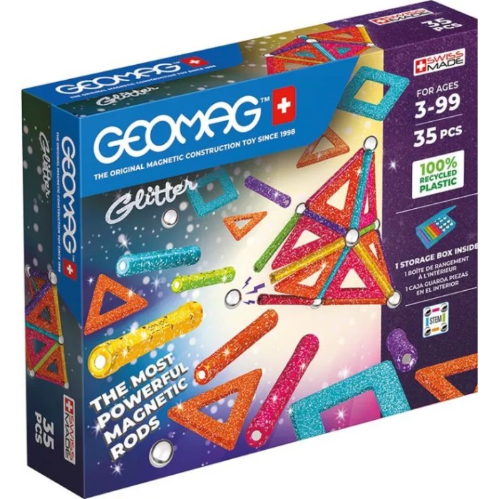 Geomag Σετ Glitter 35 Geomag Σετ Glitter 35