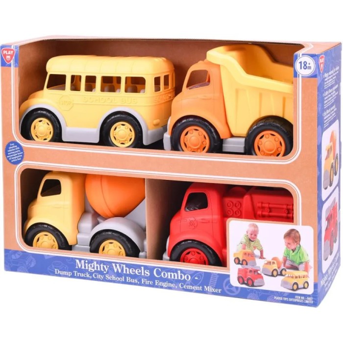 Playgo Mighty Wheels Οχήματα Combo Playgo Mighty Wheels Οχήματα Combo
