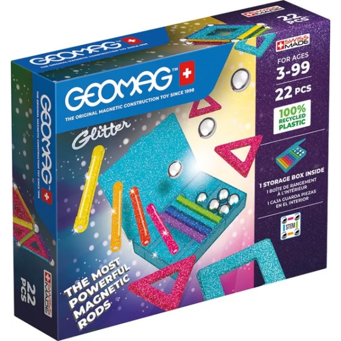 Geomag Σετ Glitter 22 Geomag Σετ Glitter 22