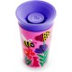 Munchkin Παιδικά Ποτηράκια "Miracle 360° Wildlove Sippy" από Πλαστικό Πολύχρωμο 2τμχ 266ml