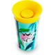 Munchkin Παιδικά Ποτηράκια "Miracle 360° Wildlove Sippy" από Πλαστικό Πολύχρωμο 2τμχ 266ml