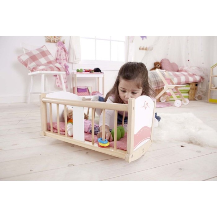 Hape Rock-a-bye Cradle Κούνια Νανουρίσματος Hape Rock-a-bye Cradle Κούνια Νανουρίσματος