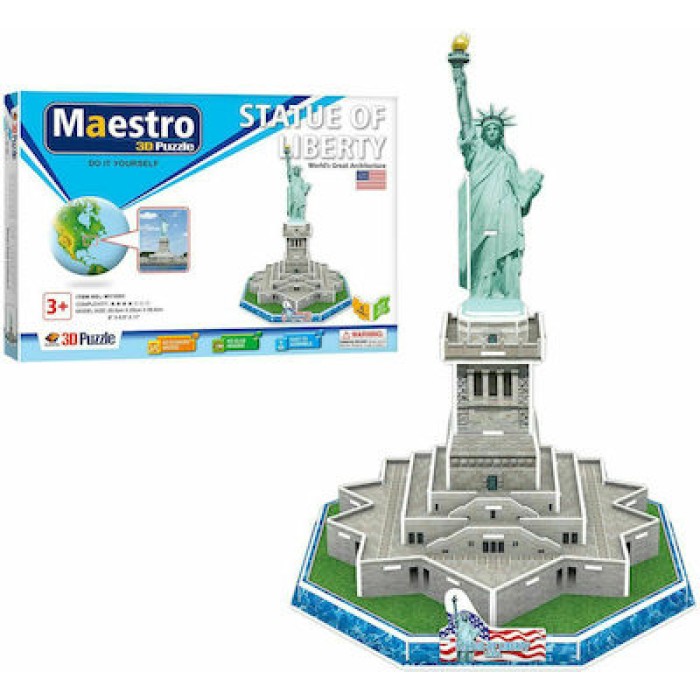 Puzzle Statue of Liberty 3D 37 Κομμάτια