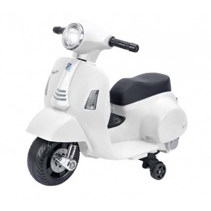 Μηχανή Licensed Vespa Ηλεκτροκίνητη 6 Volt Λευκή