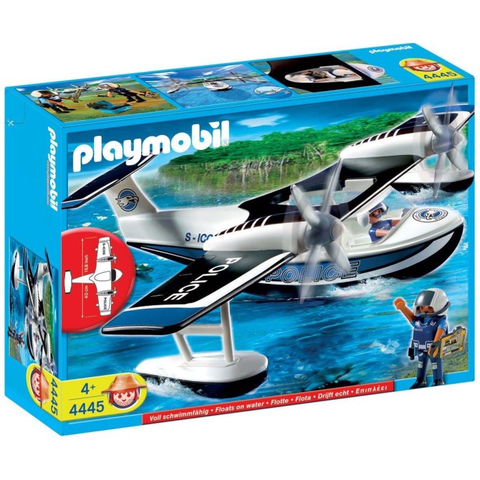 Playmobil Action Αστυνομικό Υδροπλάνο για 4 ετών