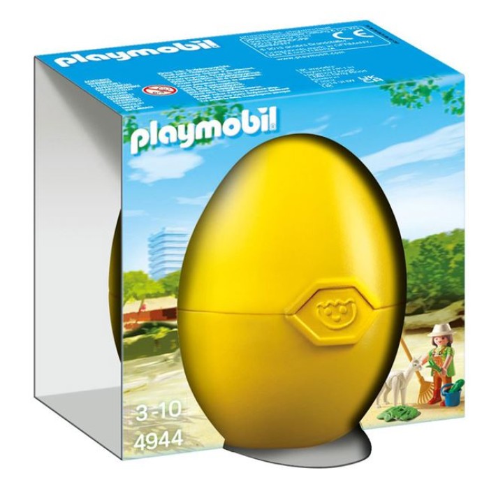 Playmobil Φύλακας Ζωολογικού Κήπου με Αλπάκα