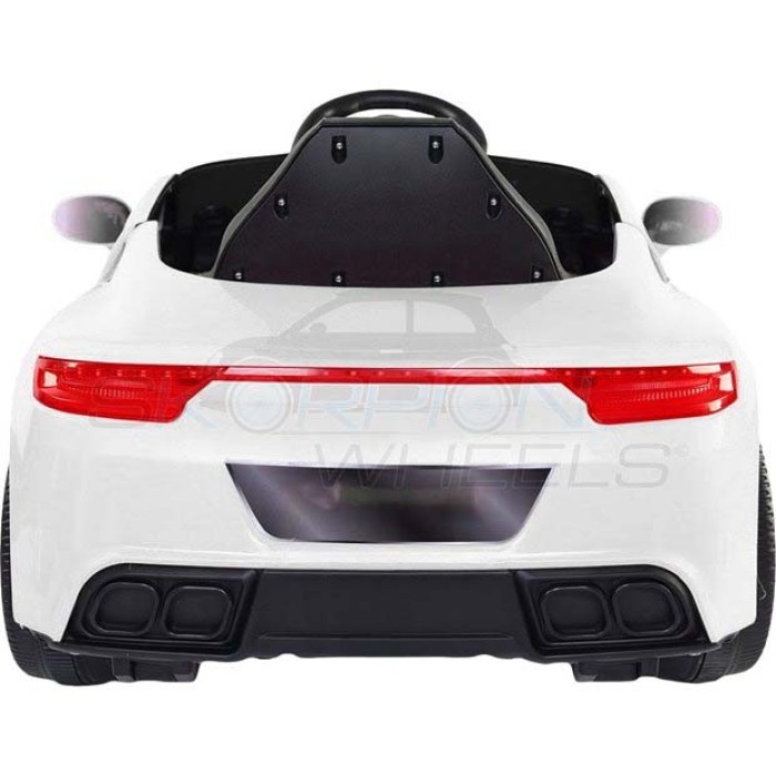 Ηλεκτροκινητο Porsche 911 Style 6V Λευκο | Skorpion Wheels - 5240911