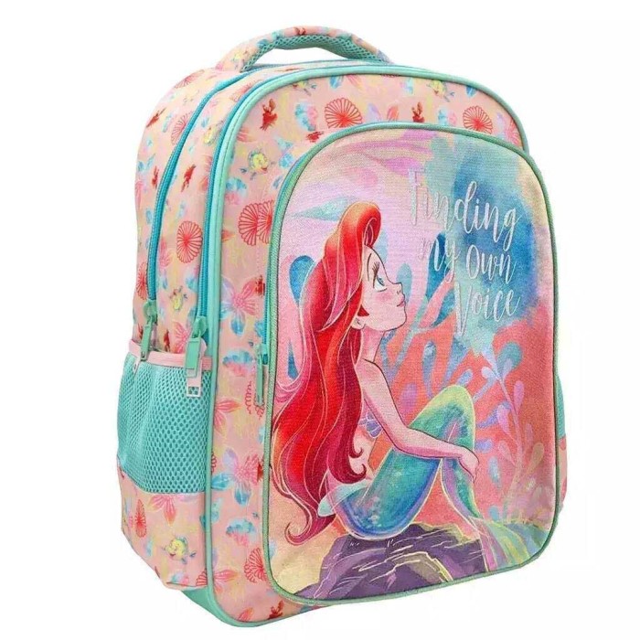 Must Disney Princess Ariel Finding my Own Voice Σχολική Τσάντα Πλάτης Δημοτικού Πολύχρωμη Μ32 x Π18 x Υ45εκ